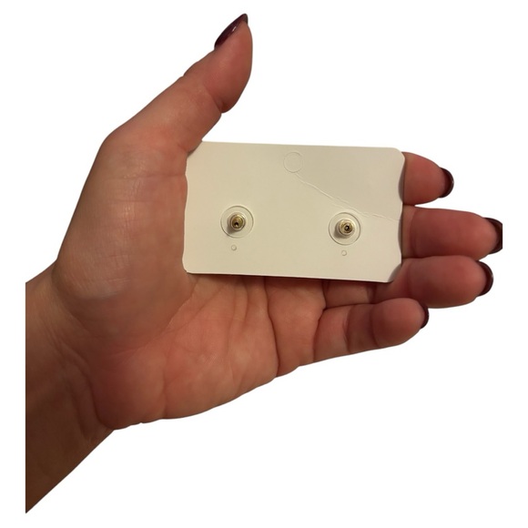 Luxury Female Crystal Zircon Stone Earrings Fashion Silver Color Jewelry NWT - Picture 3 of 4